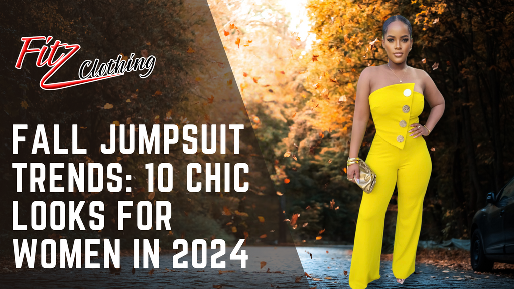 Fall Jumpsuit Trends: 10 Chic Looks for Women in 2024