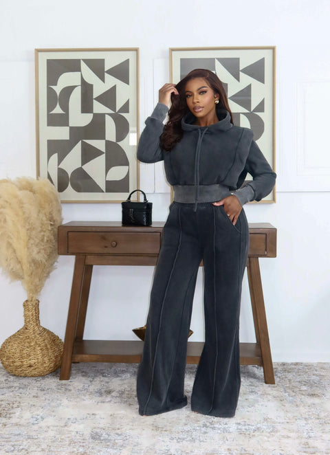 The Elevated Comfort Jogger Set (Black)