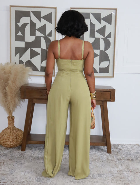 Jada Jumpsuit (Green) - Fitz Clothing