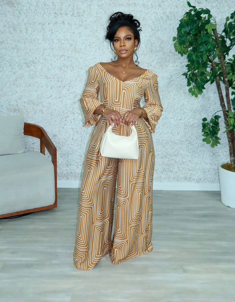 Kacy Spiral Jumpsuit