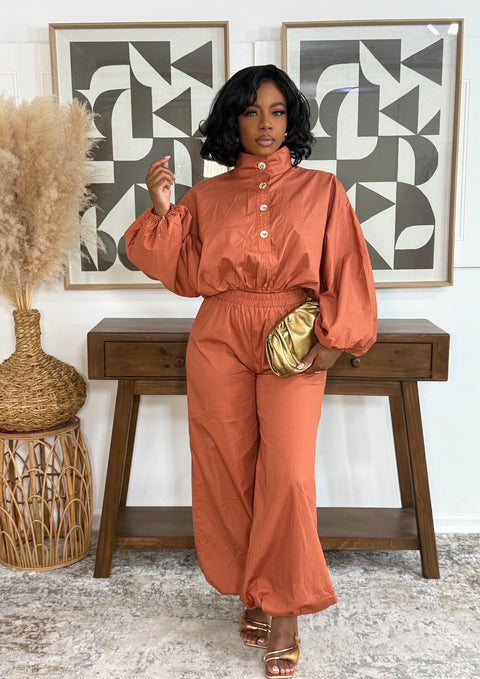 Autumn Allure Pants Set