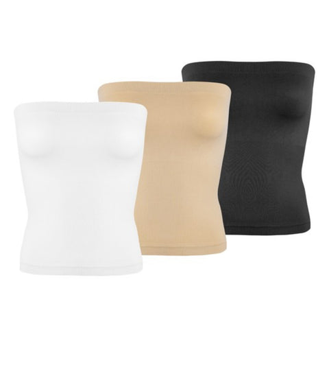 Milda Tube Top (White) - Fitz Clothing