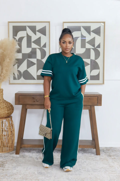 Carlia Chill Set (Hunter Green)