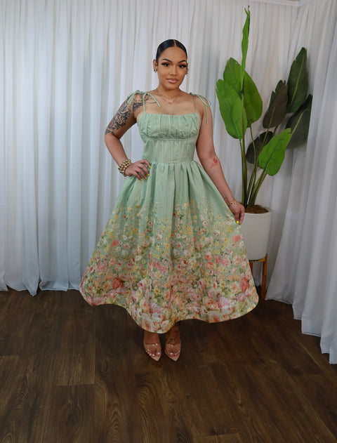 Olivia Garden Dress - Fitz Clothing
