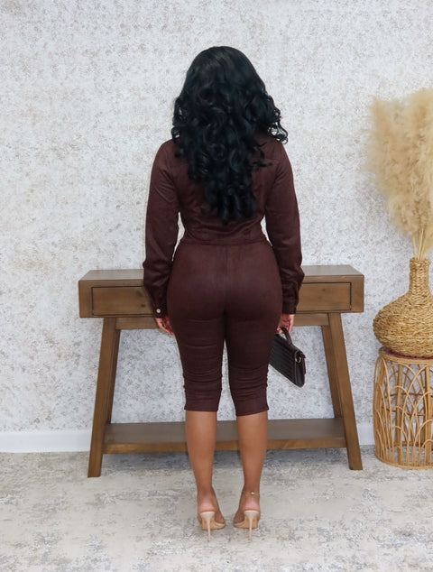Moto Capri Set (Merlot) - Fitz Clothing