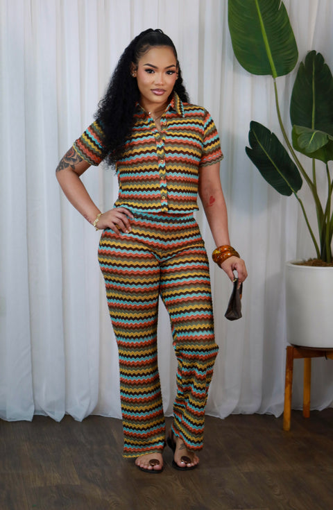 Sia Pants Set - Fitz Clothing