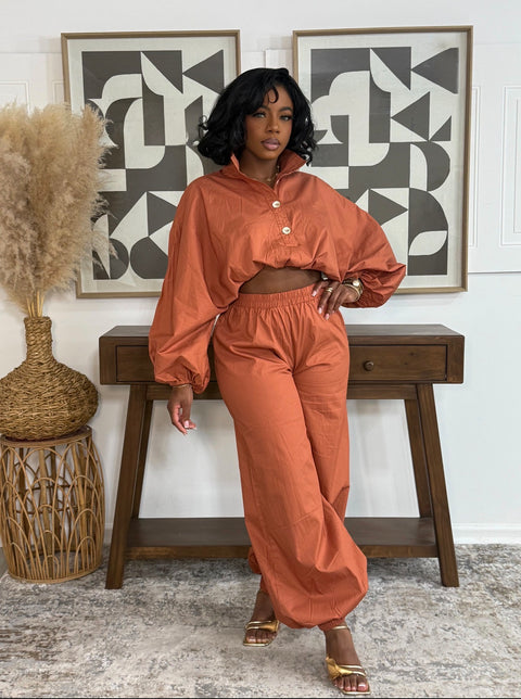 Autumn Allure Pants Set