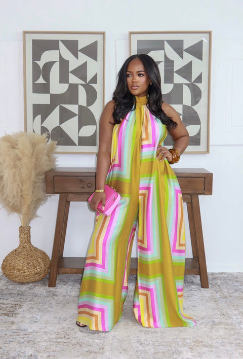Bold Energy Jumpsuit - Fitz Clothing
