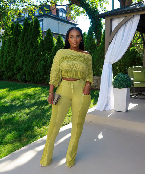 Stay Sexy Ruched Set