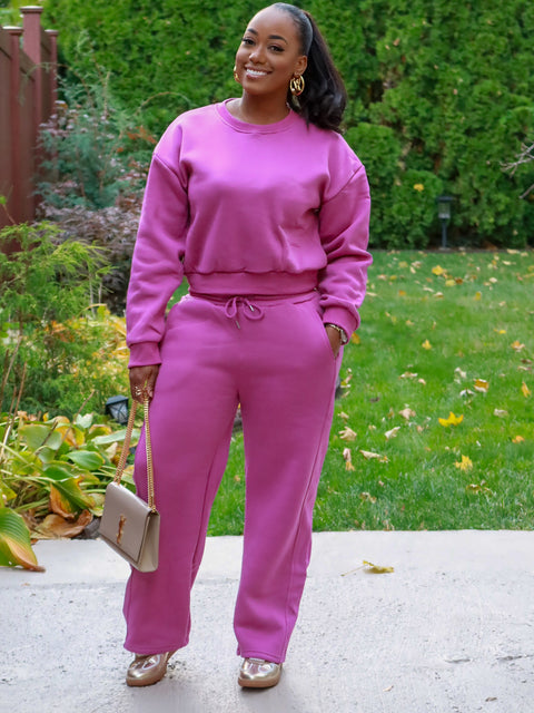 Mira Jogger Set (Magenta)