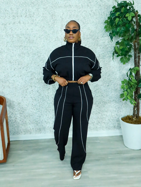 Telle Jogger Set (Black)