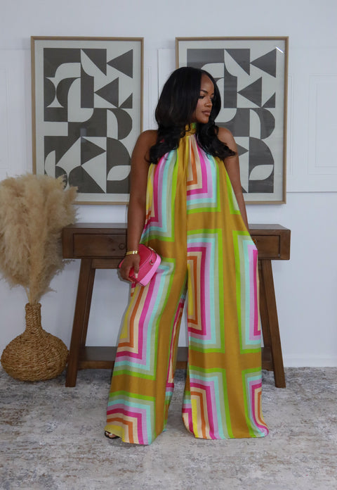 Bold Energy Jumpsuit - Fitz Clothing