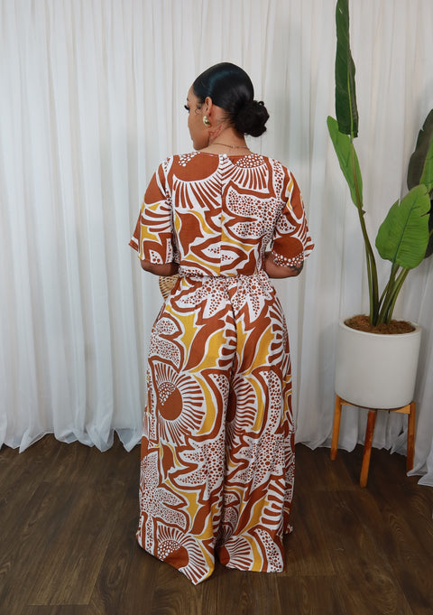 Desert Print Pants Set - Fitz Clothing