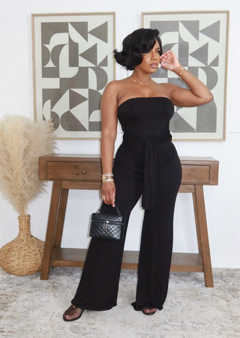 Sweet Serenity Pants Set (Black)