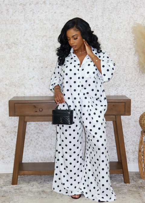 Bella In Dots Pants Set
