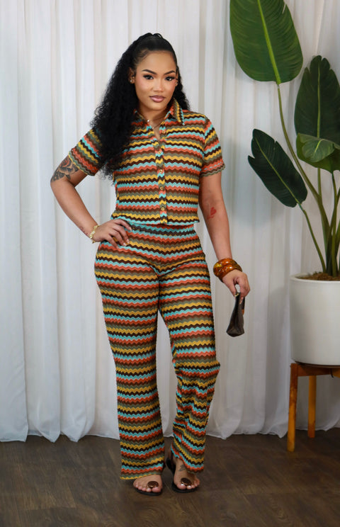 Sia Pants Set - Fitz Clothing