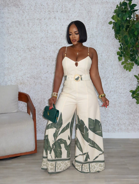 Paradise Palm Jumpsuit