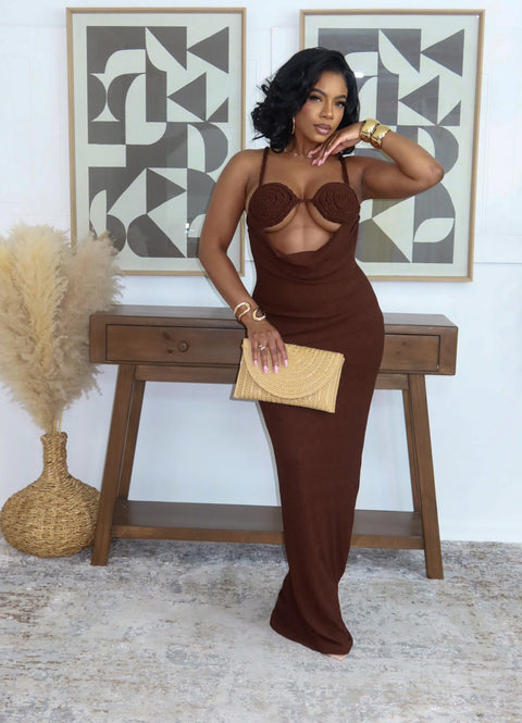 The Hot Chocolate Maxi(Brown)
