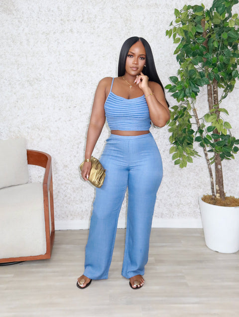 Weave Luxe Pants Set - Fitz Clothing
