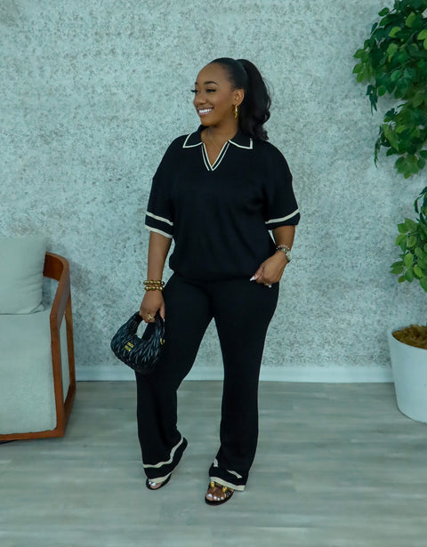 Lisa Chill Set(Black)