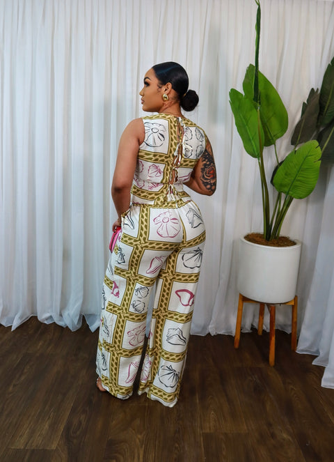 Seashell Pants Set - Fitz Clothing