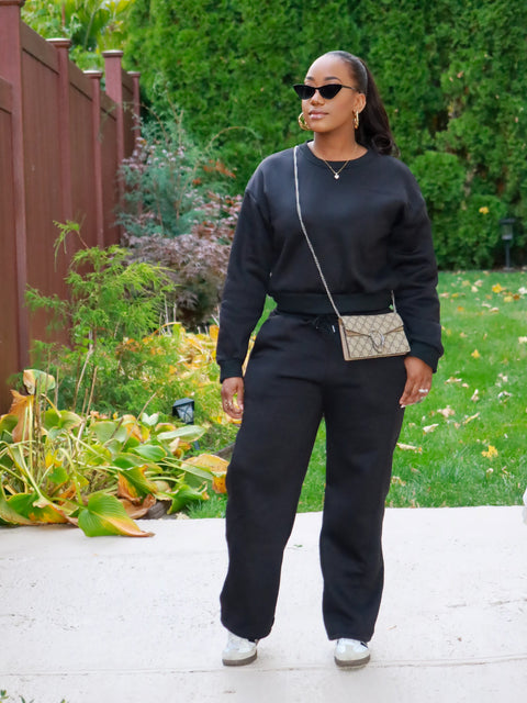 Mira Jogger Set(Black)