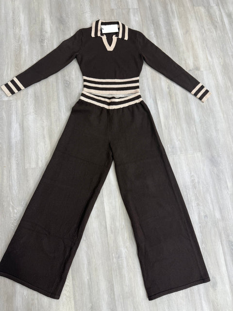 Tallis Sweater Set (Brown)