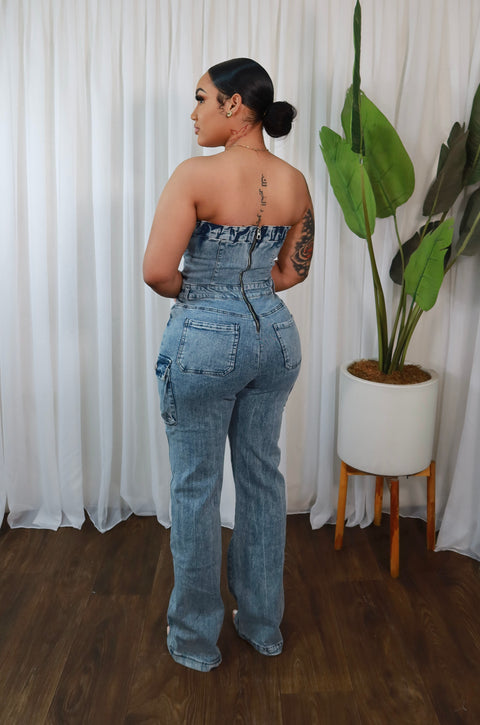Got That Swagg Jumpsuit (Blue)