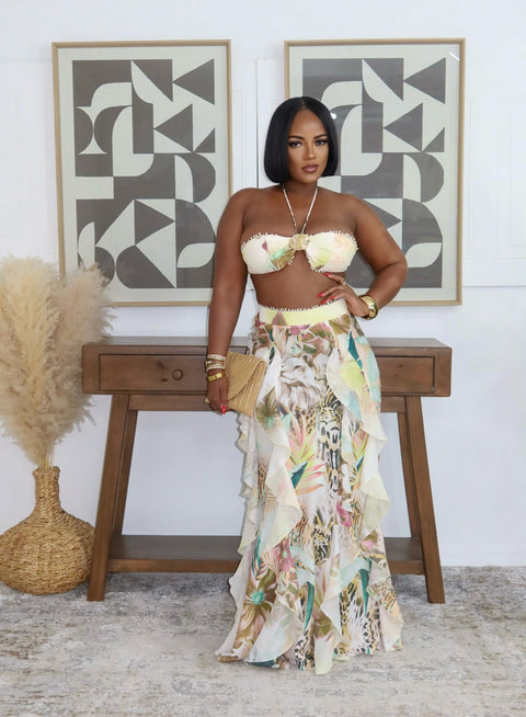 Zion Breeze Skirt Set ( Multi)