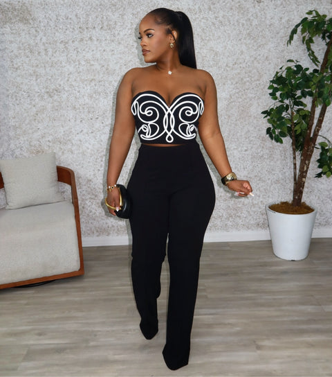 Marlino Pants Set (Black) - Fitz Clothing
