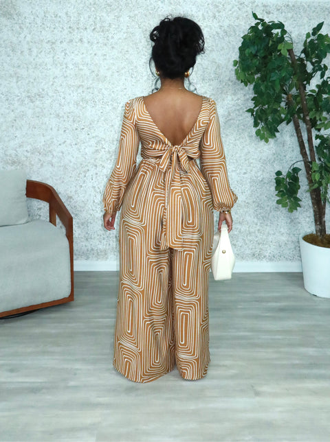 Kacy Spiral Jumpsuit