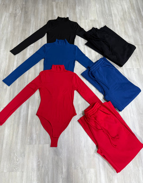 Kiki Jogger Set(Red)