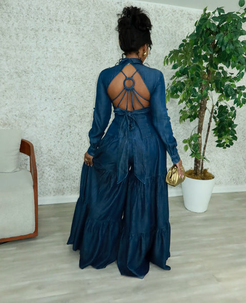 The Obsession Denim Jumpsuit