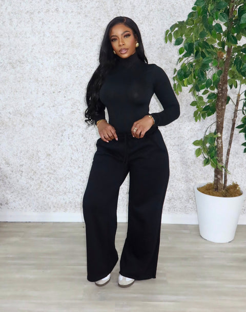 Kiki Jogger Set(Black)