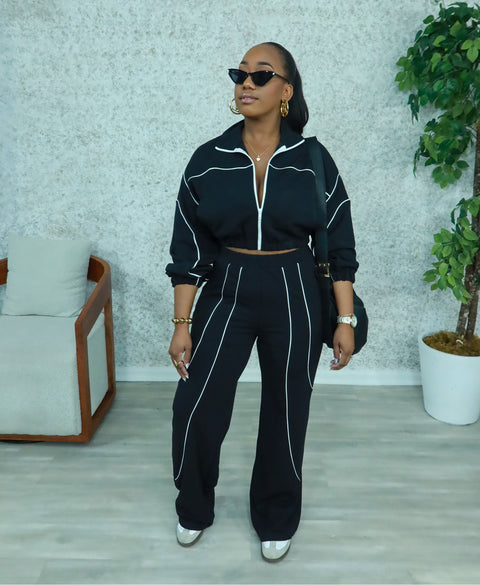 Telle Jogger Set (Black)