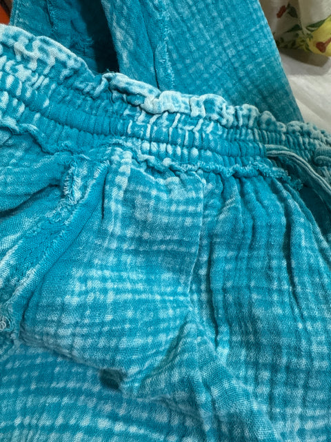 Keisha Shorts Set (Blue) - Fitz Clothing