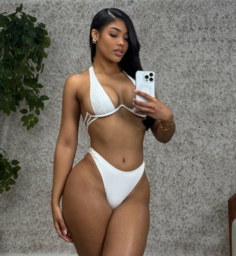 Mia Bikini Set (White)