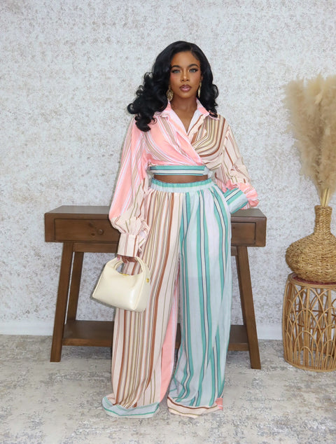 Milan Edit  Pants Set
