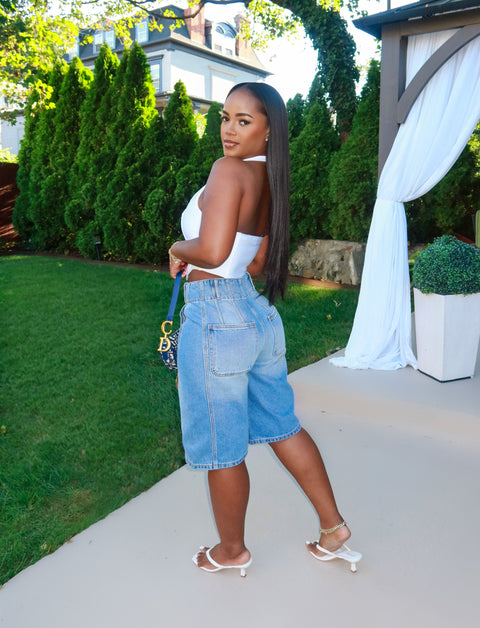 Simone Denim Jorts