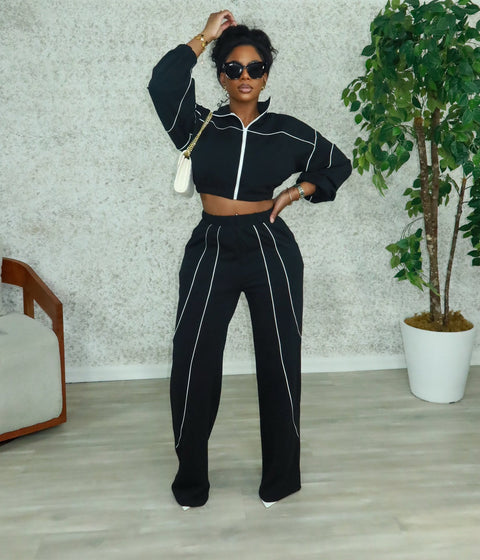 Telle Jogger Set (Black)