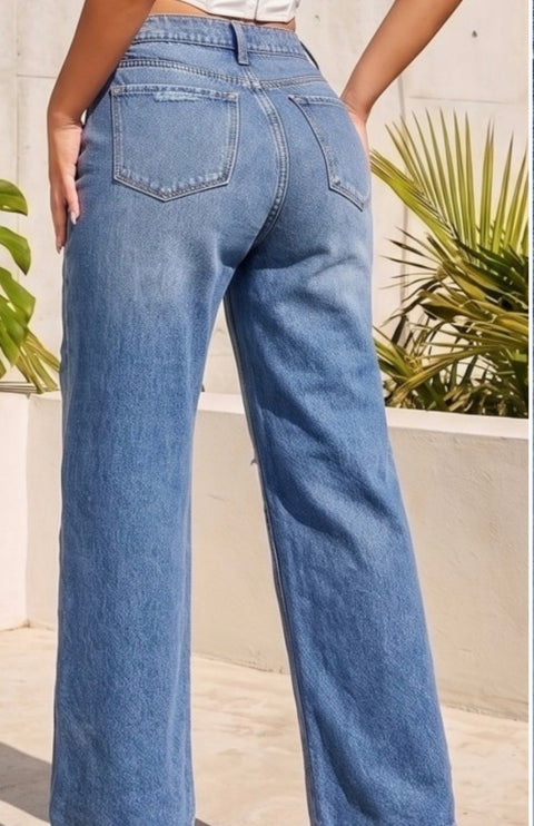 Ava Distress Jeans