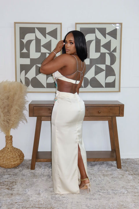 The Embellished Skirt Set - Fitz Clothing