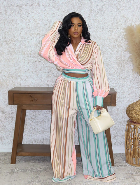 Milan Edit  Pants Set