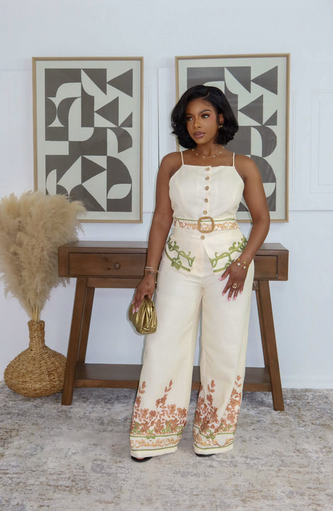 The Prestige Linen Pants Set - Fitz Clothing