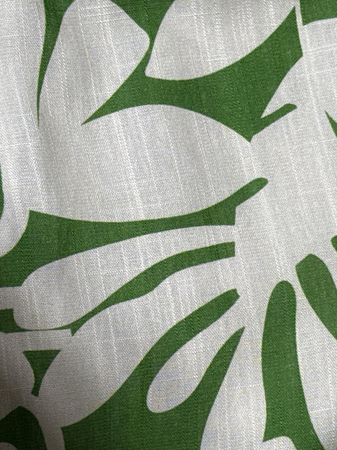 Jessie Print Jumpsuit (Green/White)