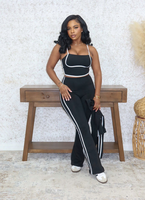 Shinel Activewear Set (Black)