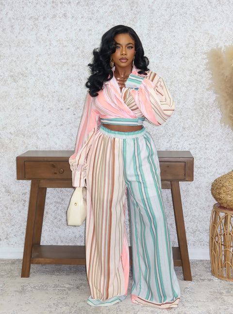 Milan Edit  Pants Set