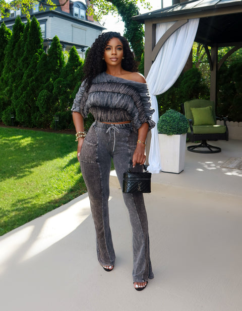 Stay Sexy Ruched Set