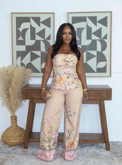 Tropical Flame Pants Set - Fitz Clothing