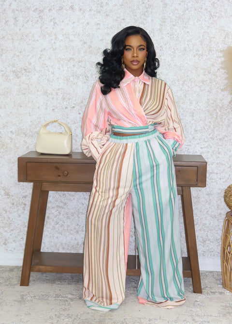Milan Edit  Pants Set